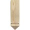 Ekena Millwork Merced Arts & Crafts Rough Sawn Bracket, Douglas Fir, 4"W x 14"D x 14"H BKT04X14X14MRC03RDF - alternate 3